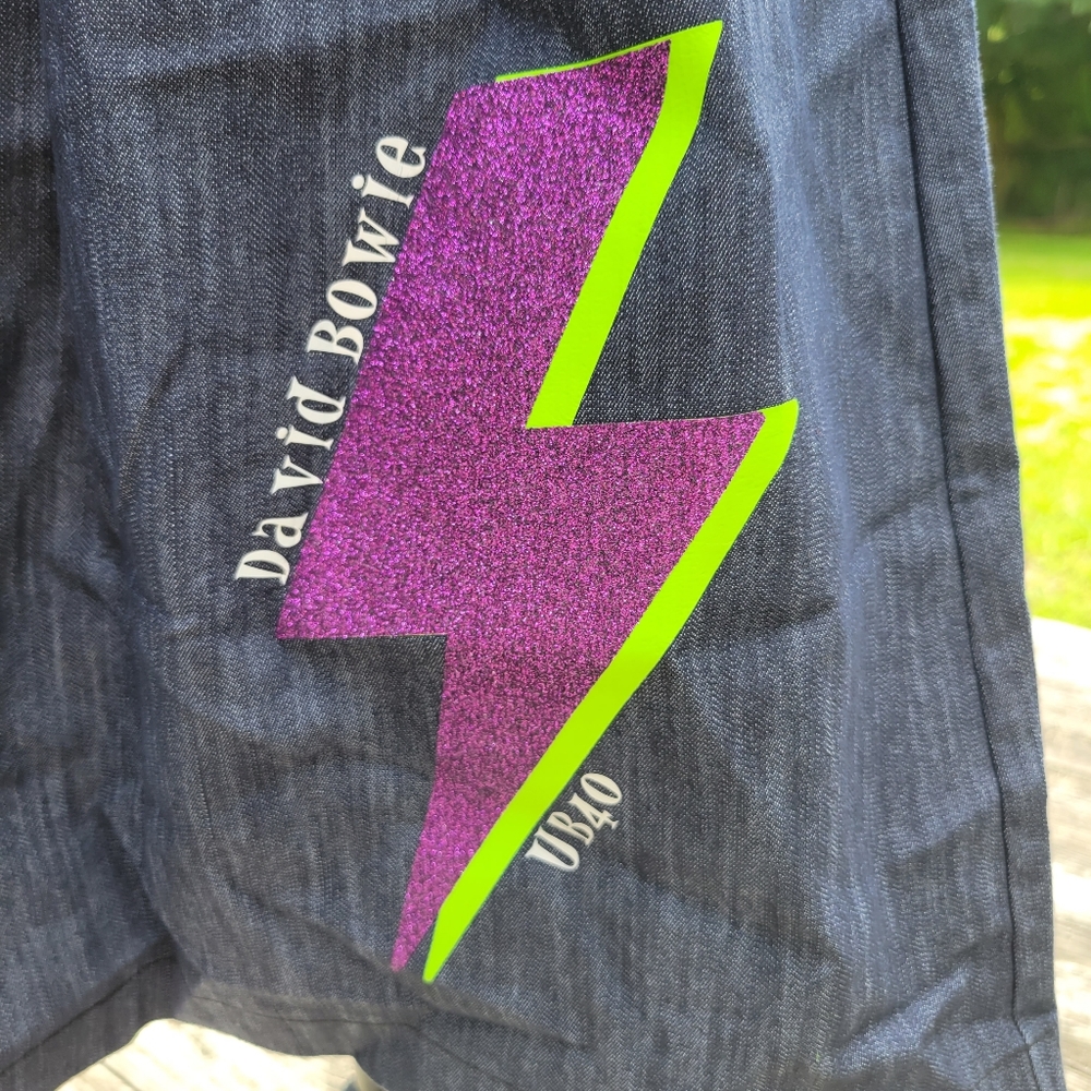 Phish inspired David Bowie/UB40 Wet Seal dress size large